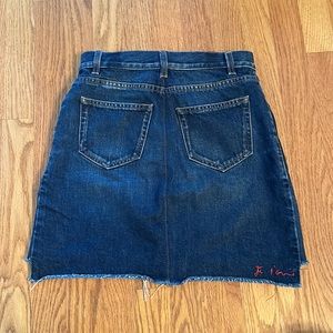 Saint Laurent Denim Skirt